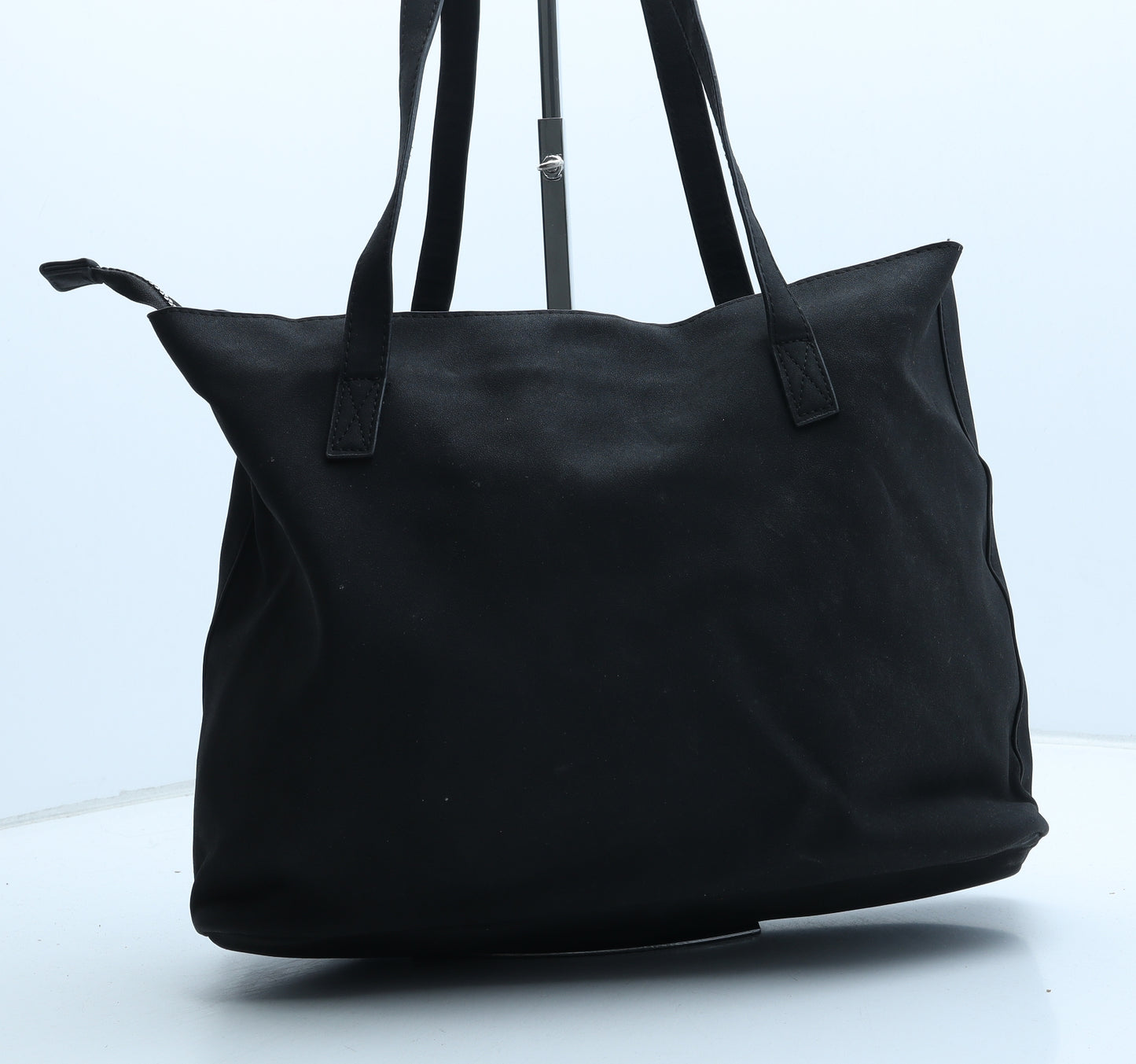 Matalan Womens Black Polyurethane Tote Size Large