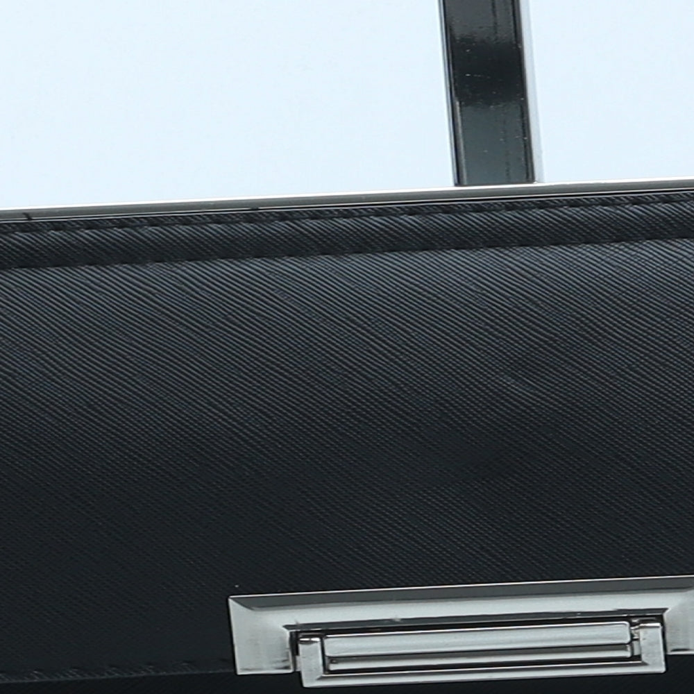 New Look Womens Black Polyurethane Clutch Size Medium