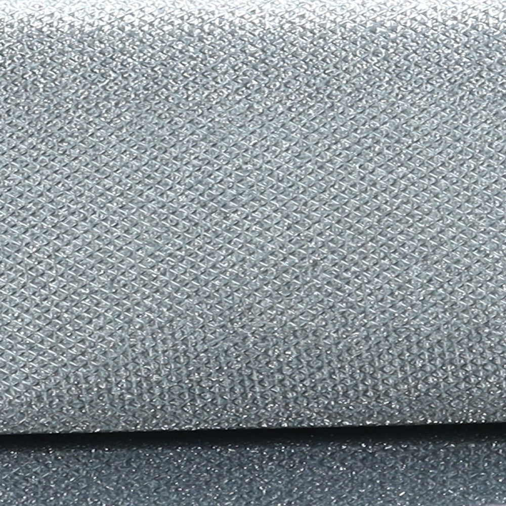 Preworn Womens Silver Polyester Clutch Size Small