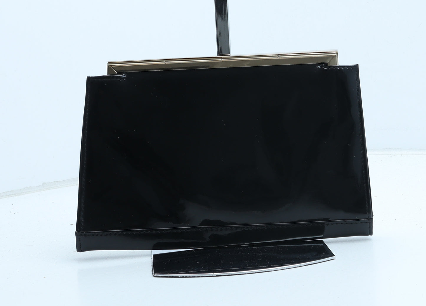 River Island Womens Multicoloured Geometric Polyurethane Clutch Size Small - Snake Print