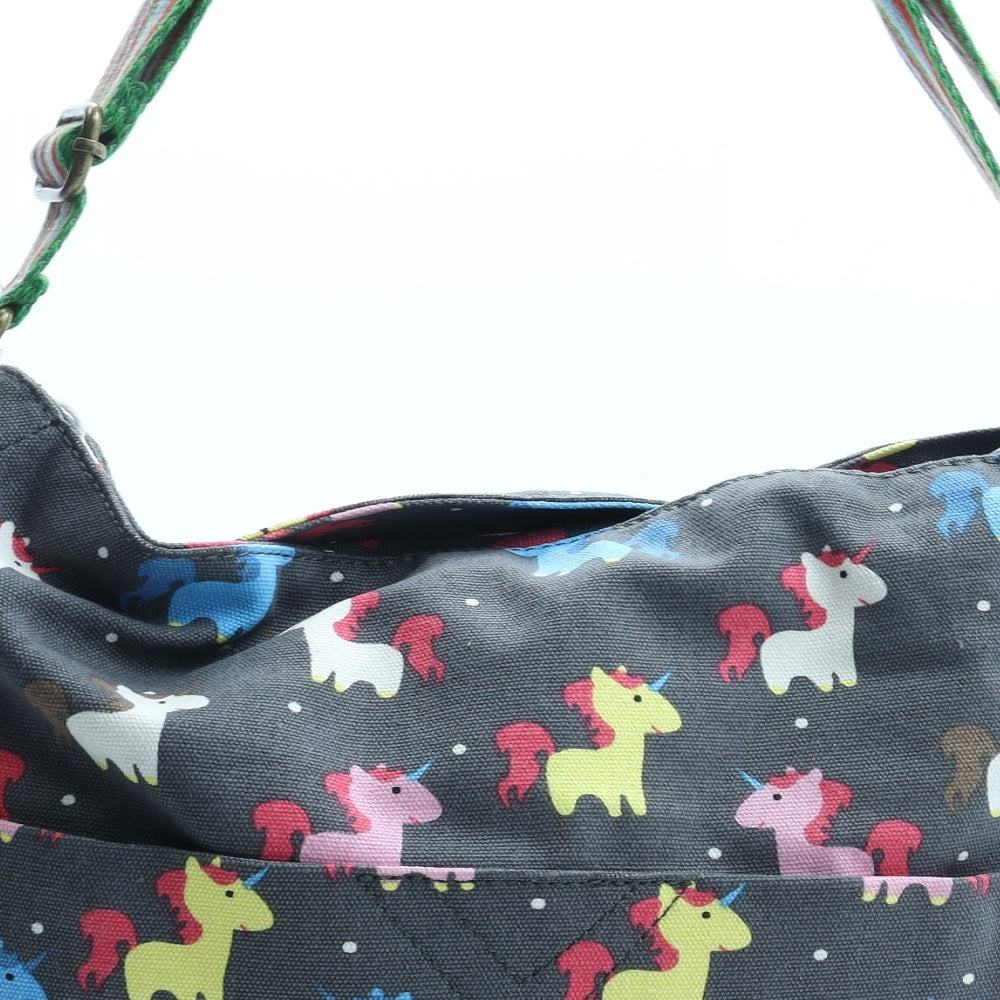 Have Best Womens Multicoloured Geometric Polyester Crossbody Size Medium - Unicorn