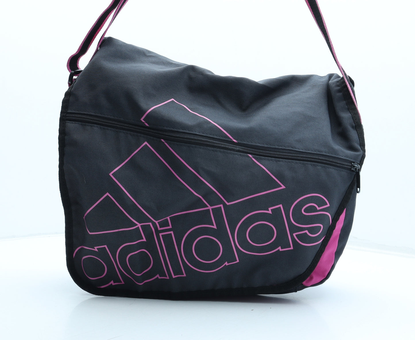 adidas Womens Grey Polyester Crossbody Size Large