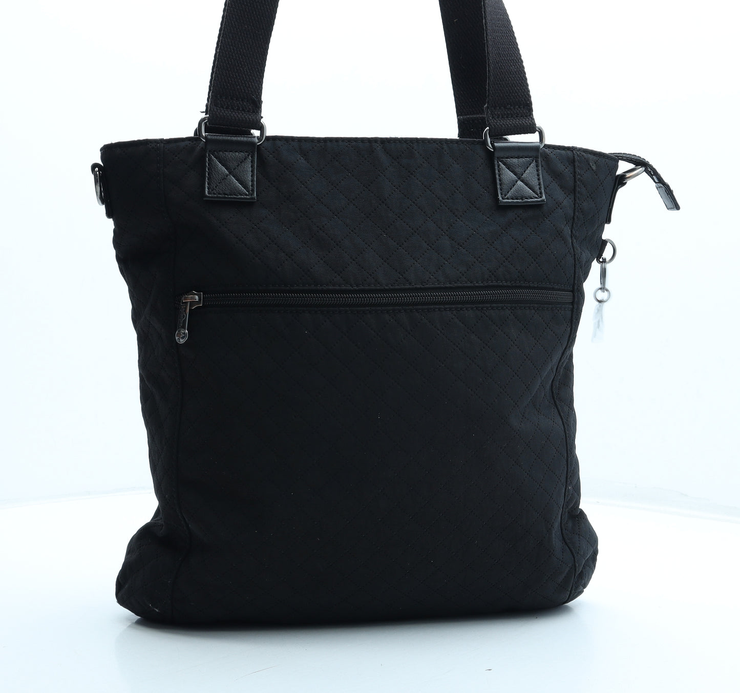 Kipling Womens Black Cotton Tote Size Medium