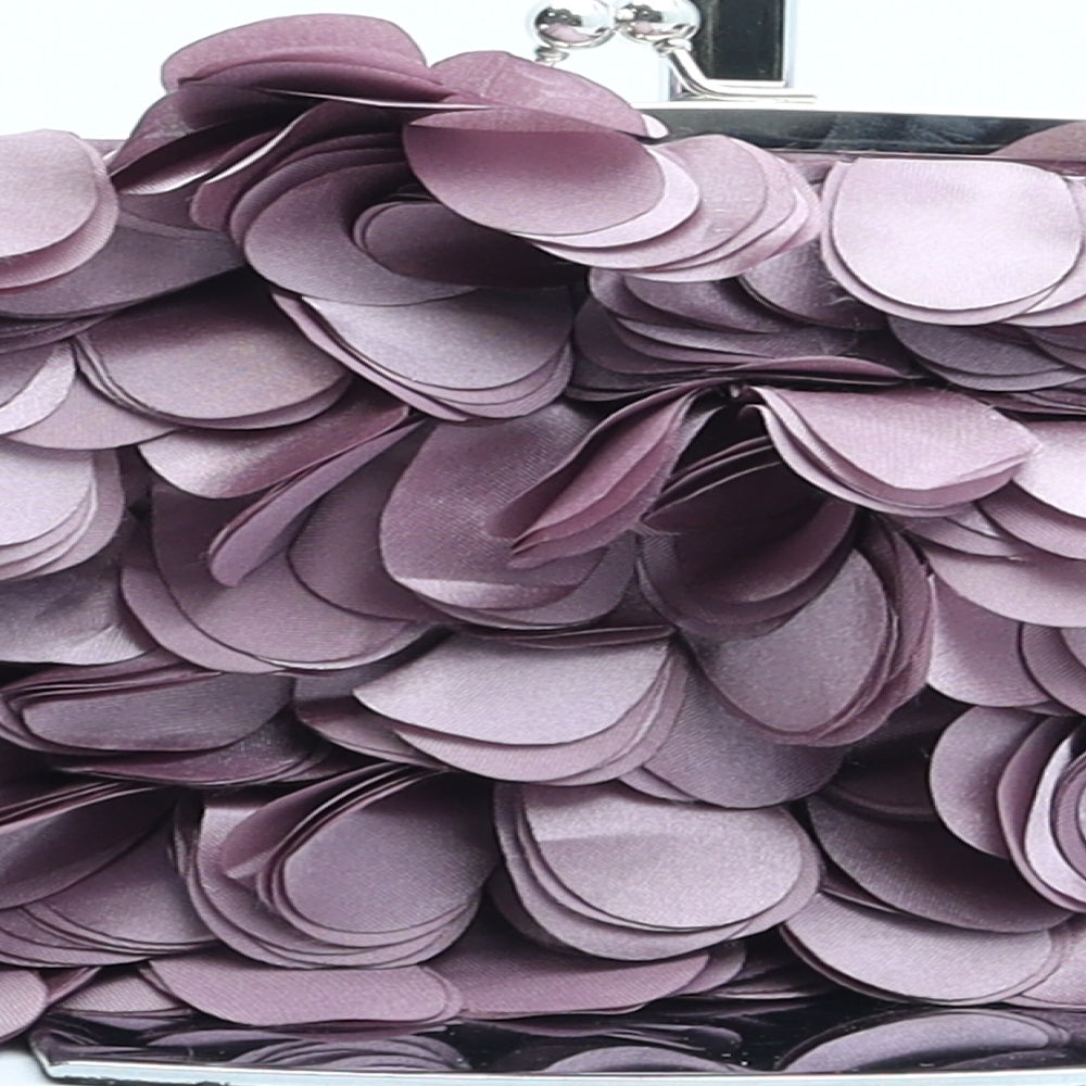 Boux Avenue Womens Pink Polyester Clutch Size Small