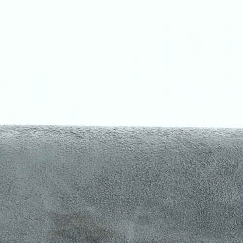 Preworn Womens Grey Leather Clutch Size Small