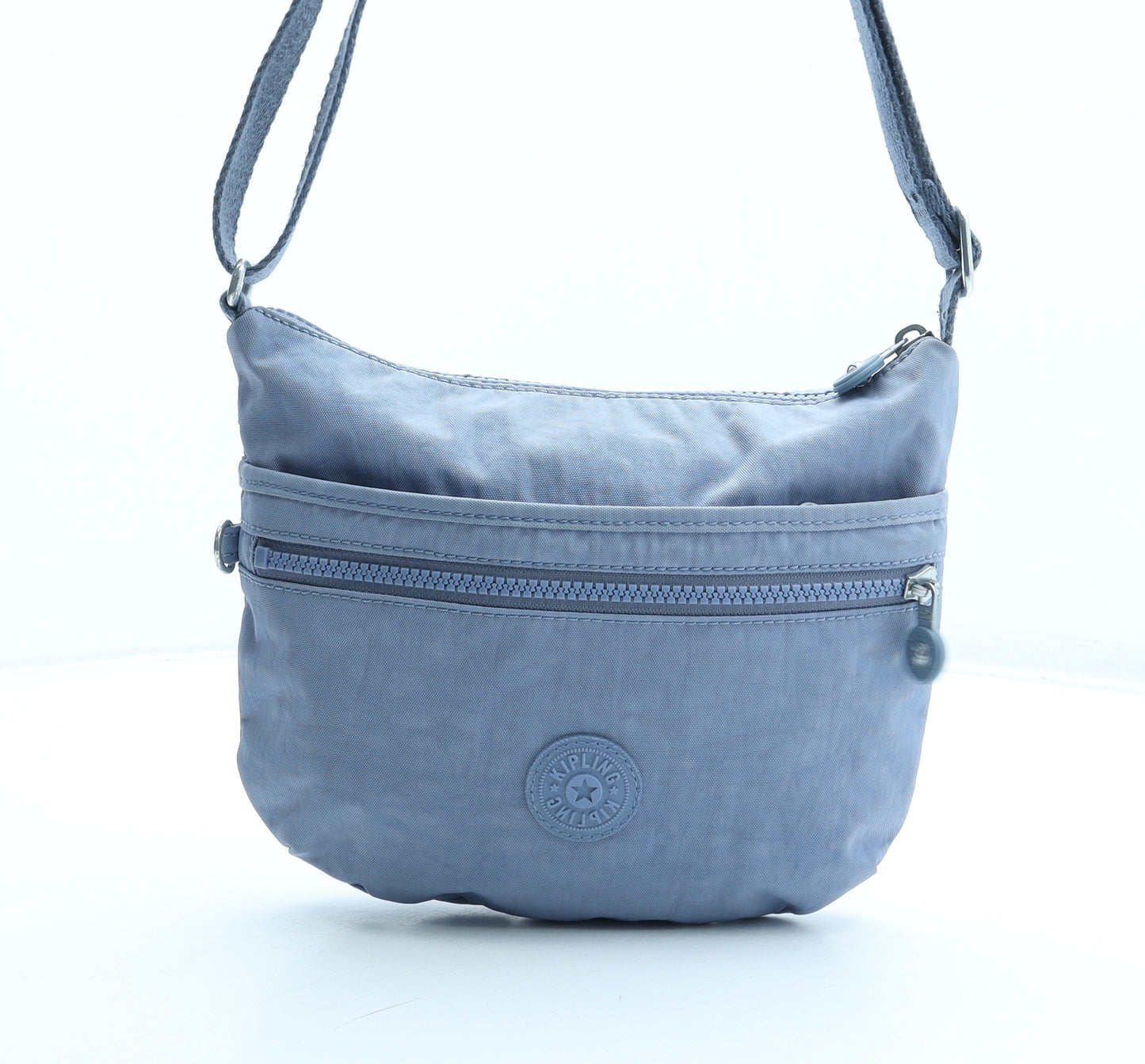 Kipling Womens Blue Polyester Crossbody Size Small