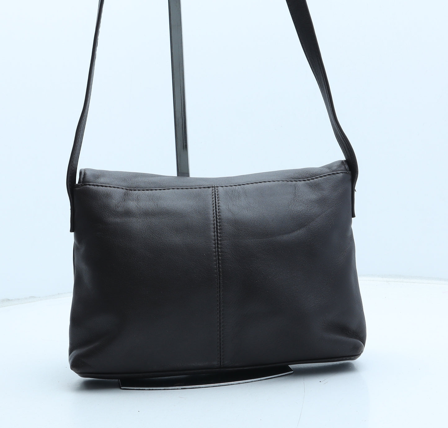 Marks and Spencer Womens Brown Polyurethane Crossbody Size Medium