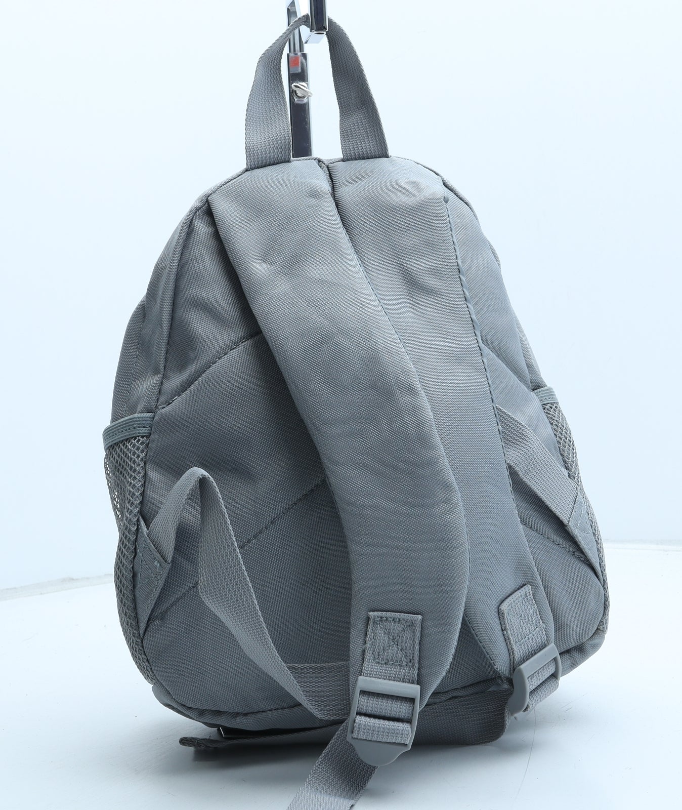Mountain Warehouse Boys Grey Colourblock Nylon Backpack Size Medium Zip