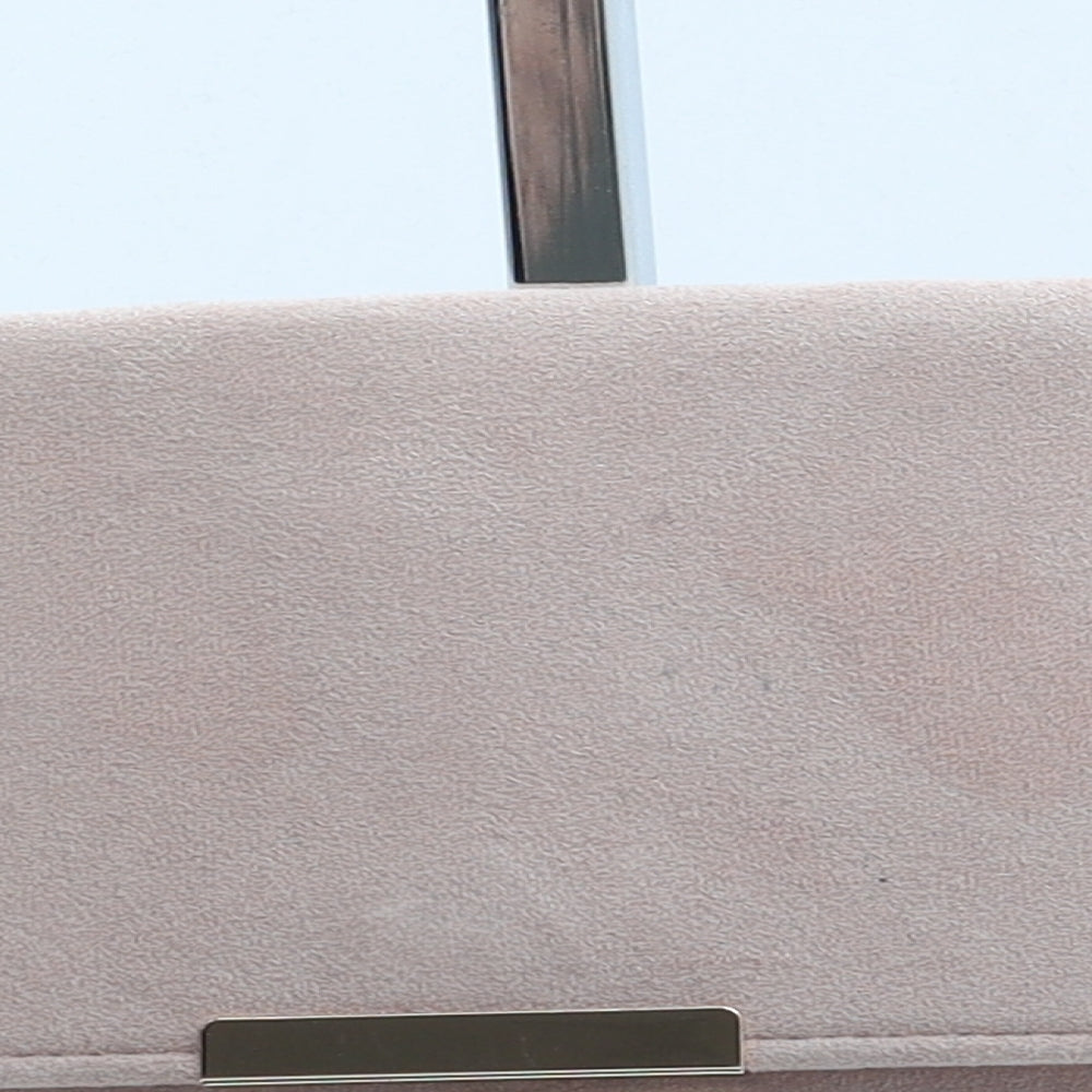 Preworn Womens Pink Polyurethane Clutch Size Medium