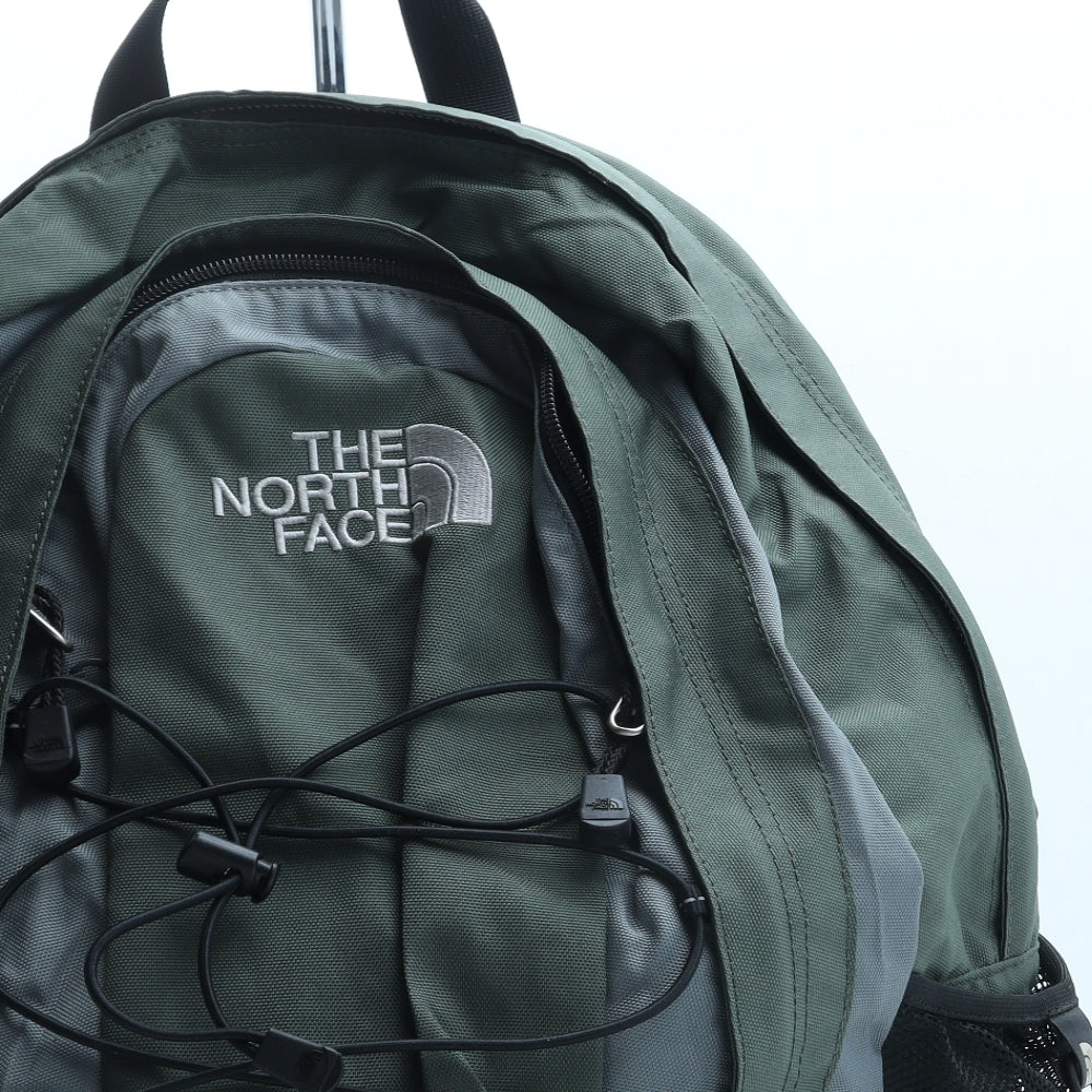 The North Face Mens Green Polyester Backpack Size Large
