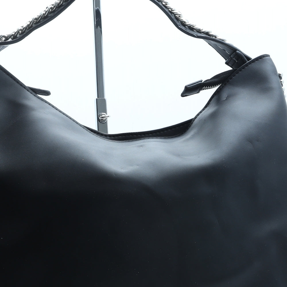 Fiorelli Womens Black Polyurethane Shoulder Bag Size Large