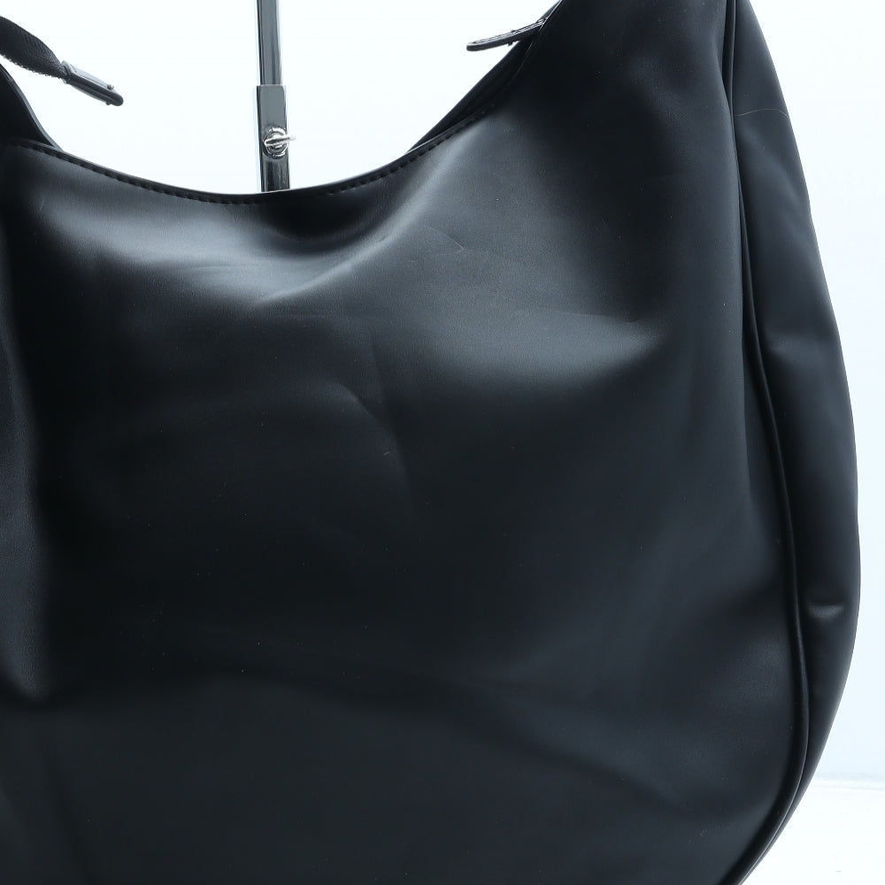Fiorelli Womens Black Polyurethane Shoulder Bag Size Large