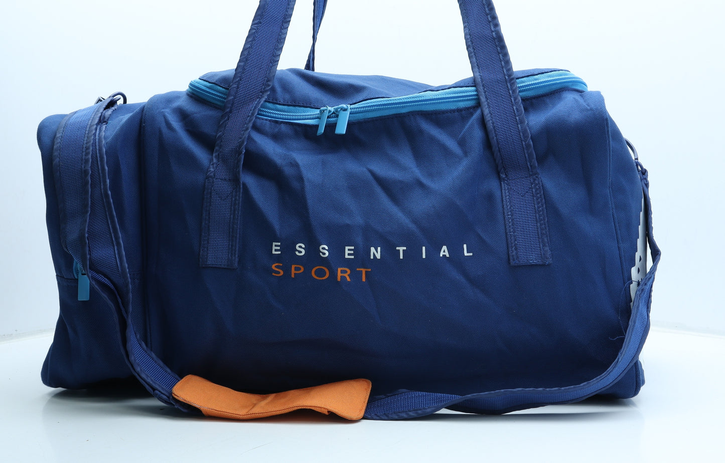 Lacoste Mens Blue Polyester Duffle Size Extra Large - Logo
