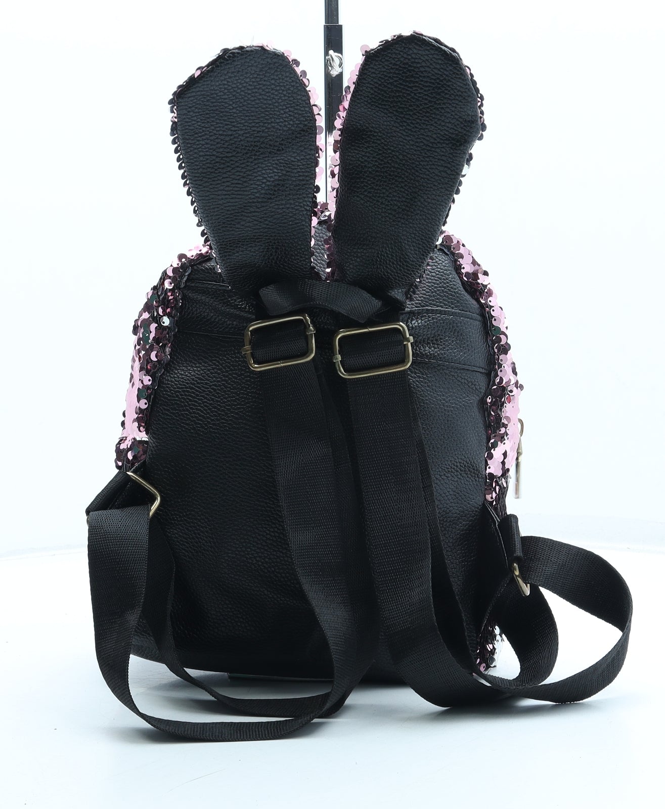 LOL Dolls Girls Pink Polyester Backpack Size Medium Zip - Bunny Rabbit Ears