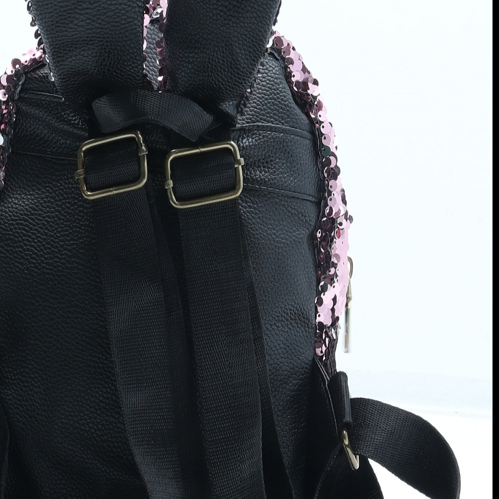 LOL Dolls Girls Pink Polyester Backpack Size Medium Zip - Bunny Rabbit Ears