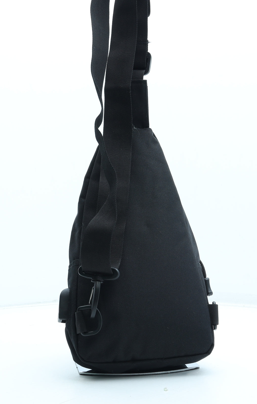 Preworn Mens Black Polyester Crossbody Size Small