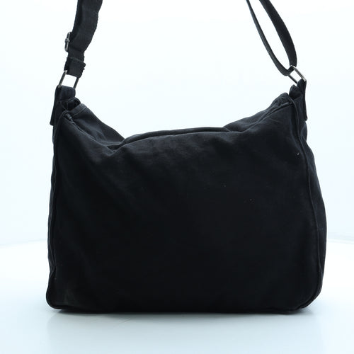 Blue Inc Mens Black Polyester Crossbody Size Medium