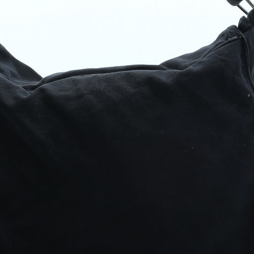 Blue Inc Mens Black Polyester Crossbody Size Medium