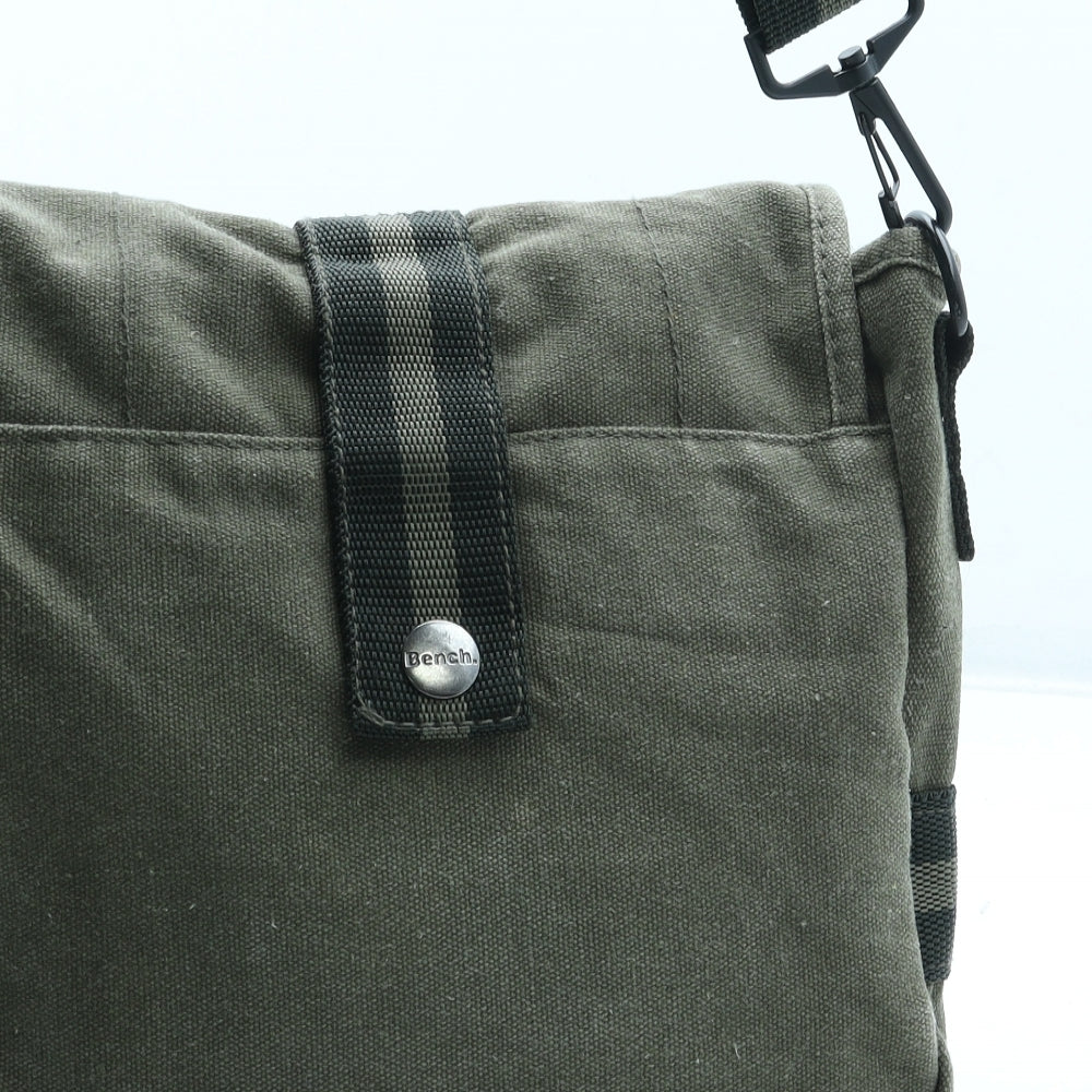 Bench Mens Green Polyester Crossbody Size Small - Logo