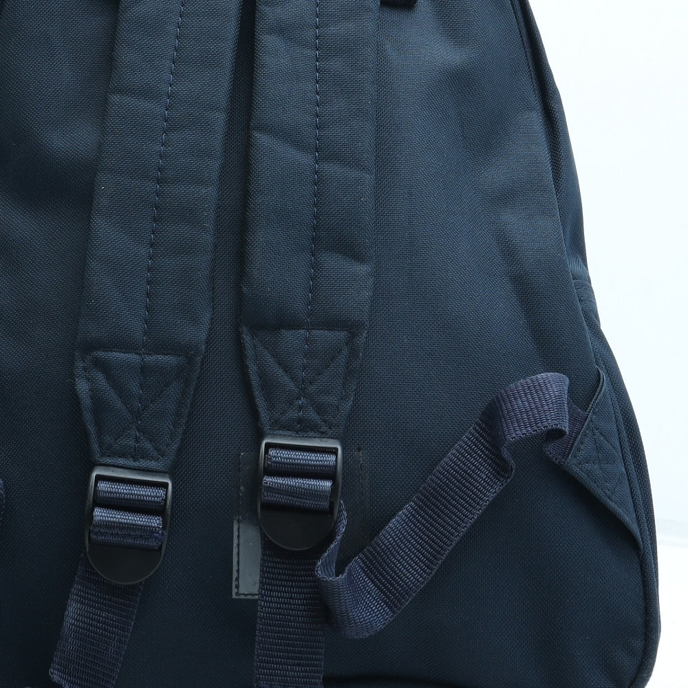 Bare Trees Boys Blue Polyester Backpack Size Medium Zip