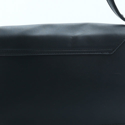 Matalan Womens Black Polyurethane Crossbody Size Small