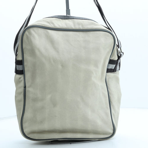 Hanna Barbera Mens Beige Geometric Polyester Crossbody Size Medium - Topcat