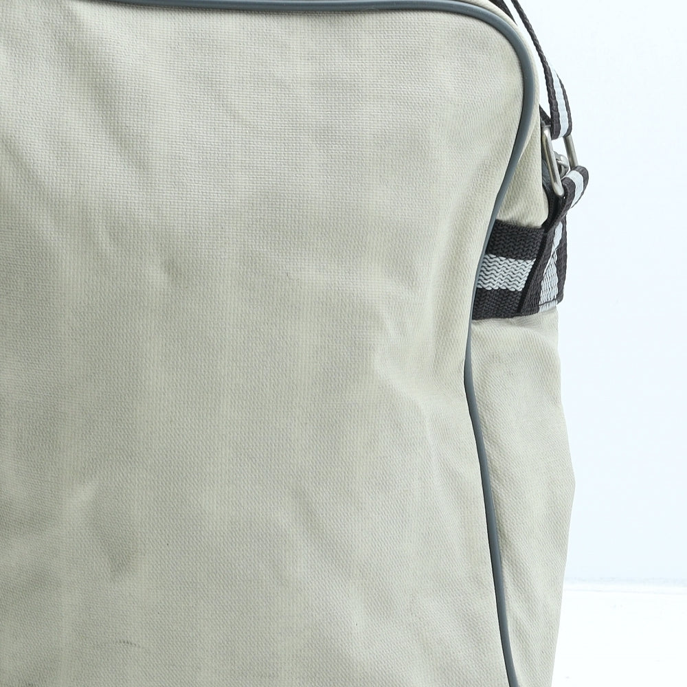 Hanna Barbera Mens Beige Geometric Polyester Crossbody Size Medium - Topcat