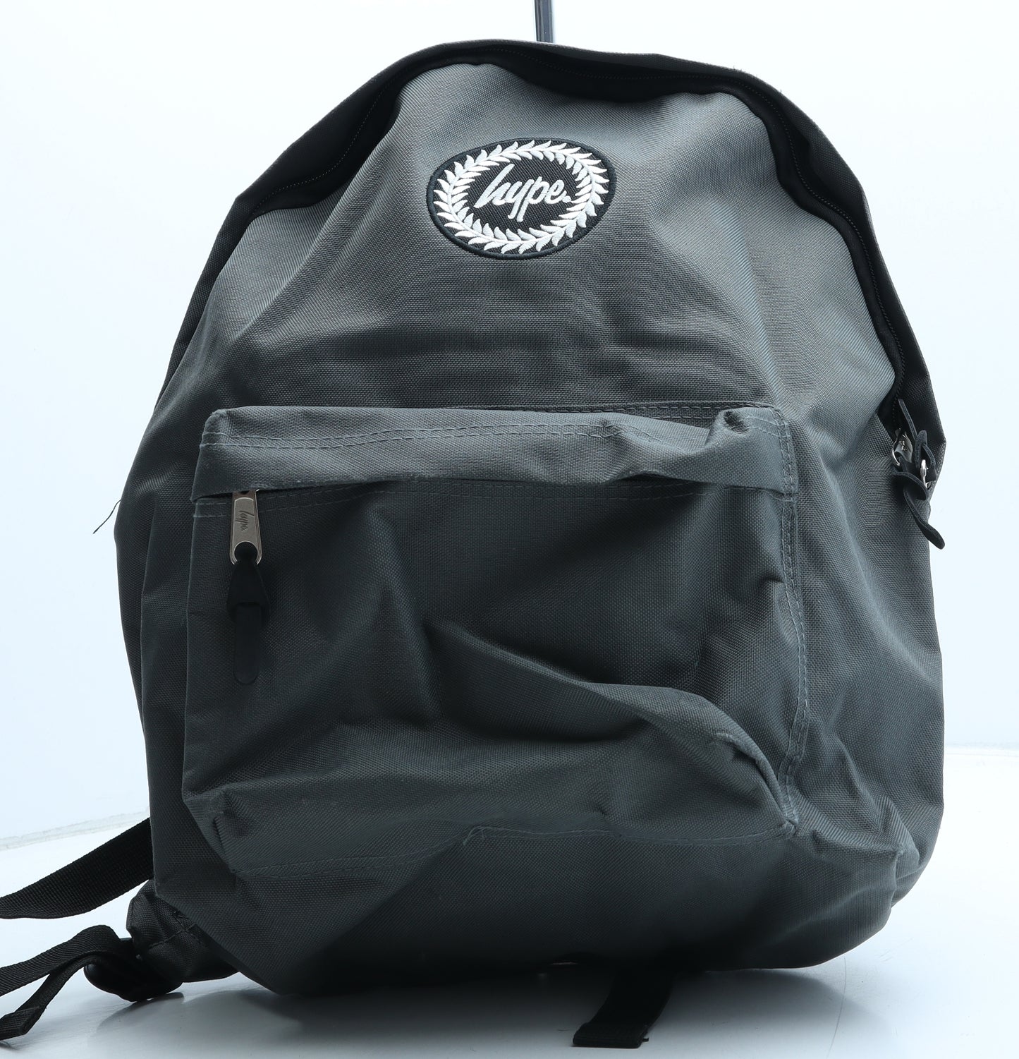 Hype Mens Grey Polyester Backpack Size Medium