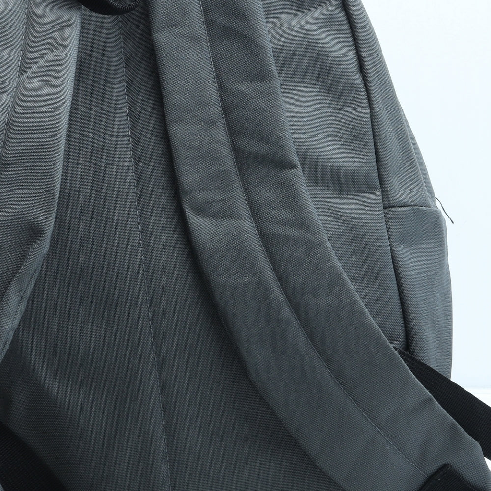 Hype Mens Grey Polyester Backpack Size Medium