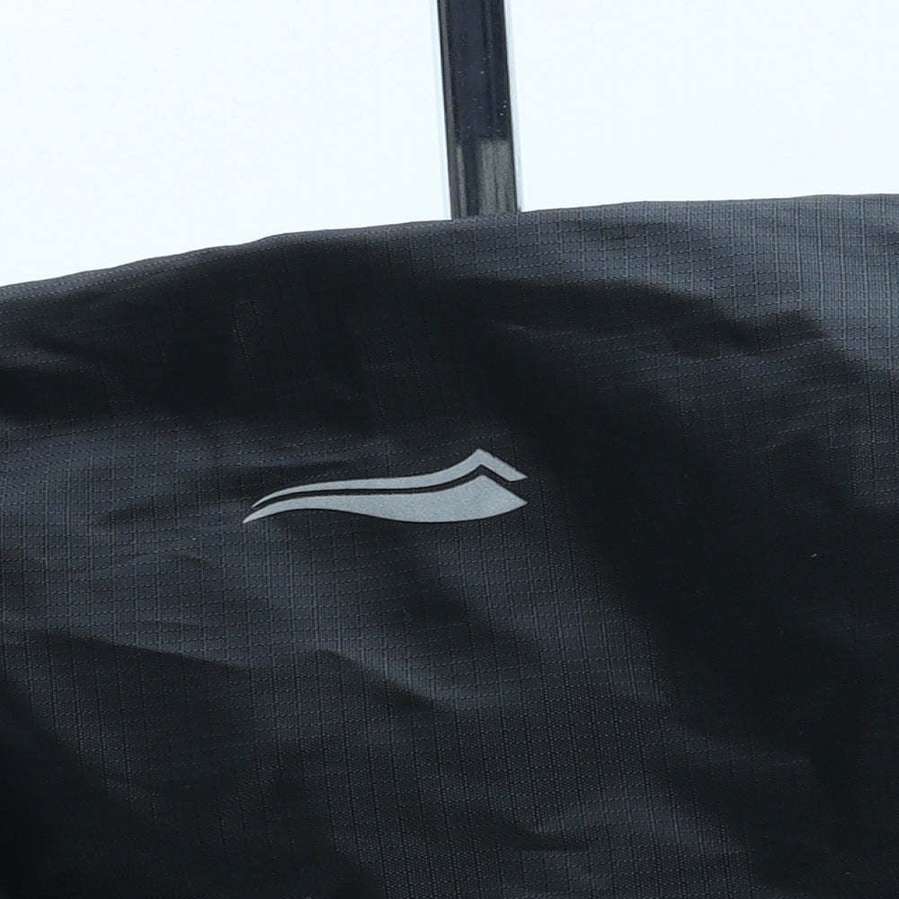 Preworn Mens Black Polyester Belt Bag & Waist Pack Size Medium