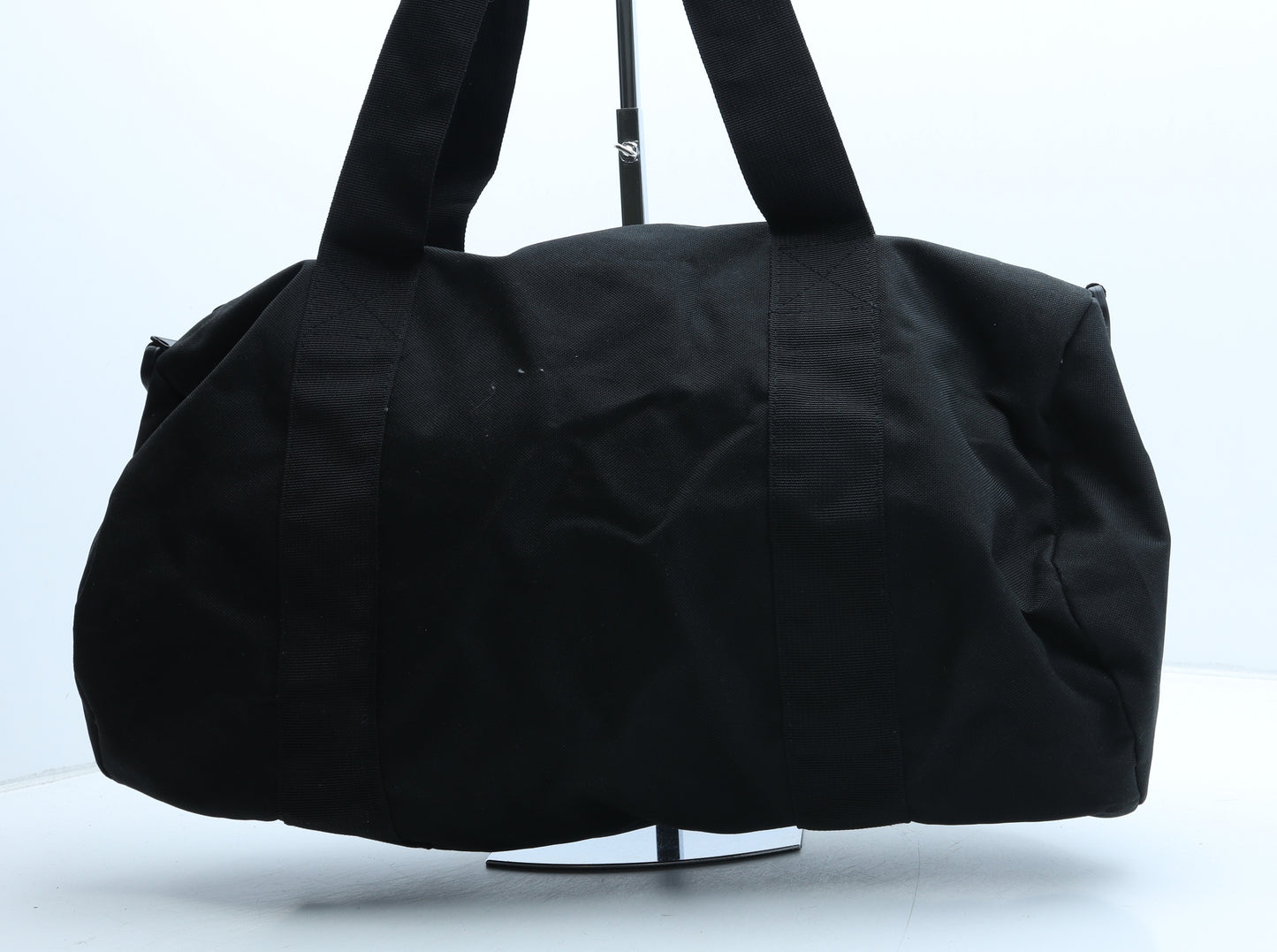 Madlug Mens Black Polyester Duffle Size Large