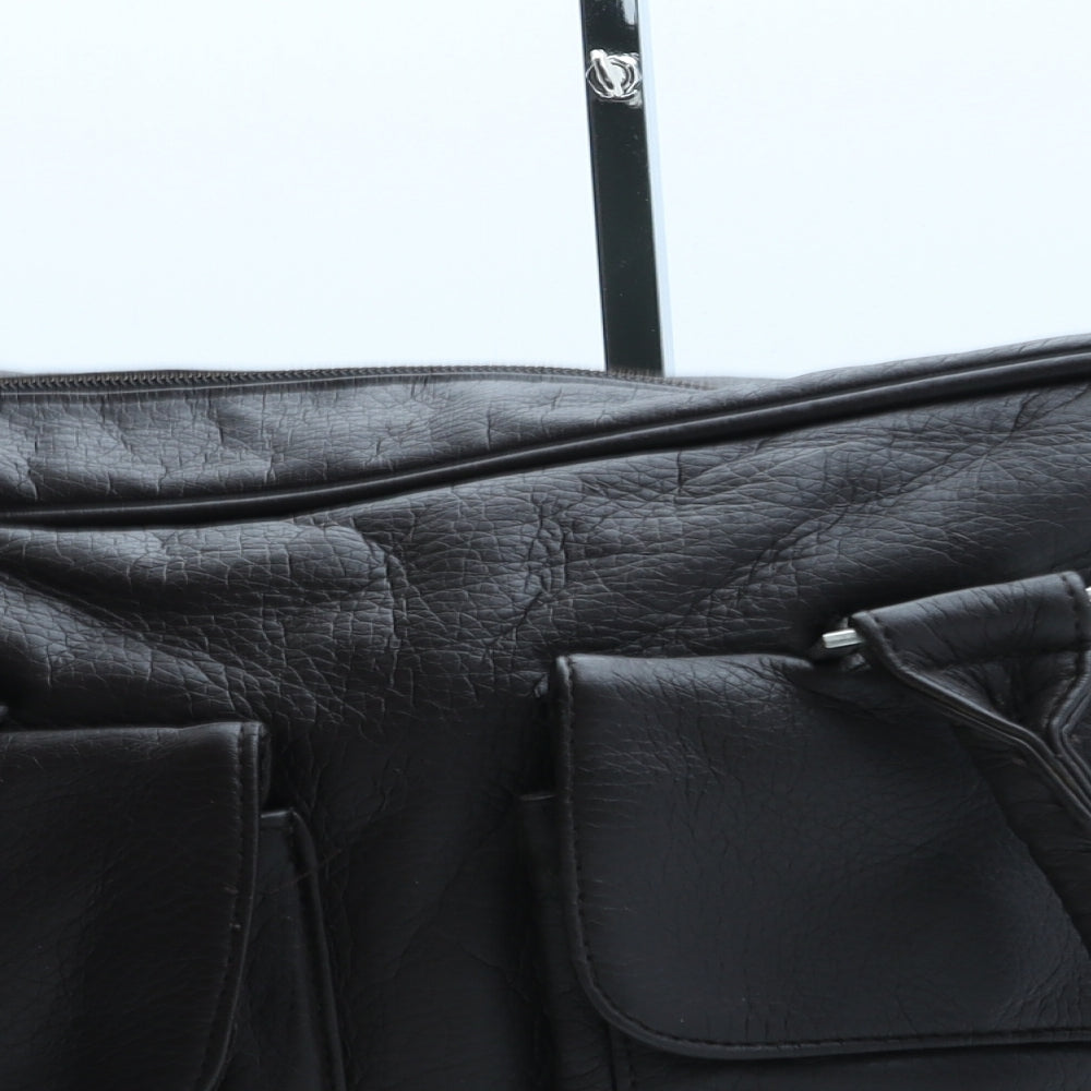 Lassig Mens Brown Polyurethane Satchel Size Medium