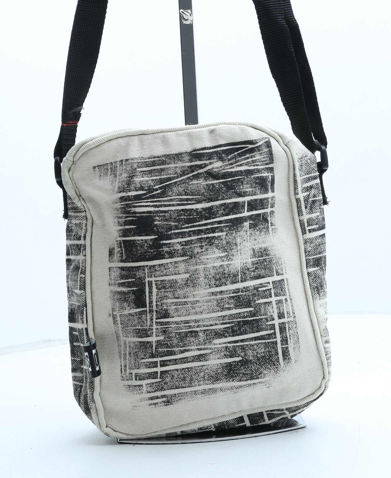 Preworn Womens Beige Polyester Crossbody Size Small