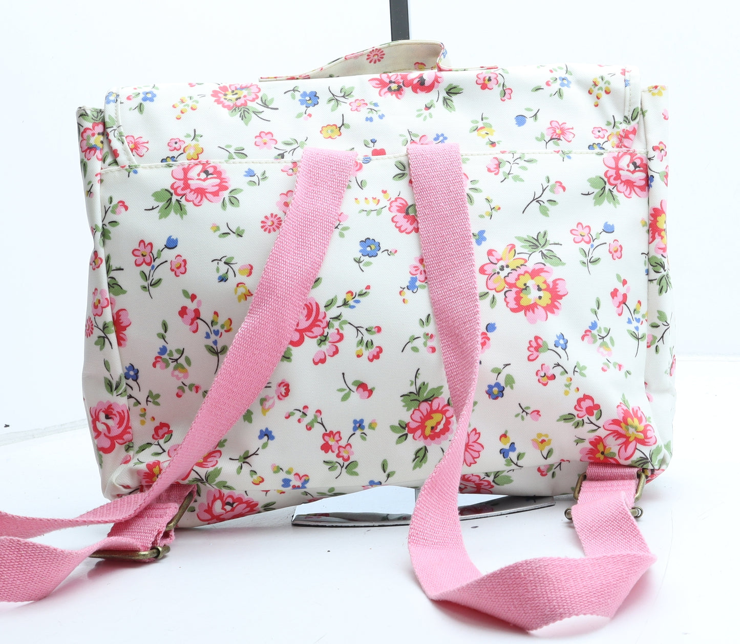Cath Kidston Girls Multicoloured Floral PVC Satchel Size Large Magnetic