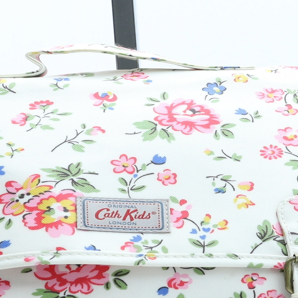 Cath Kidston Girls Multicoloured Floral PVC Satchel Size Large Magnetic