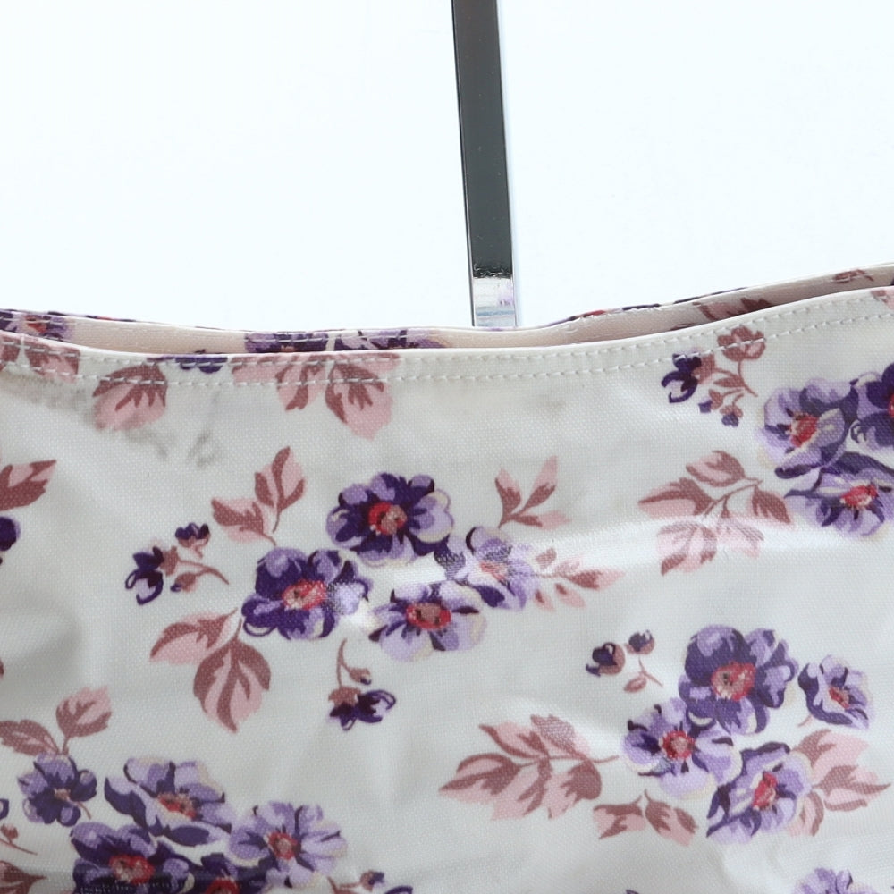Cath Kidston Womens Pink Floral PVC Crossbody Size Medium