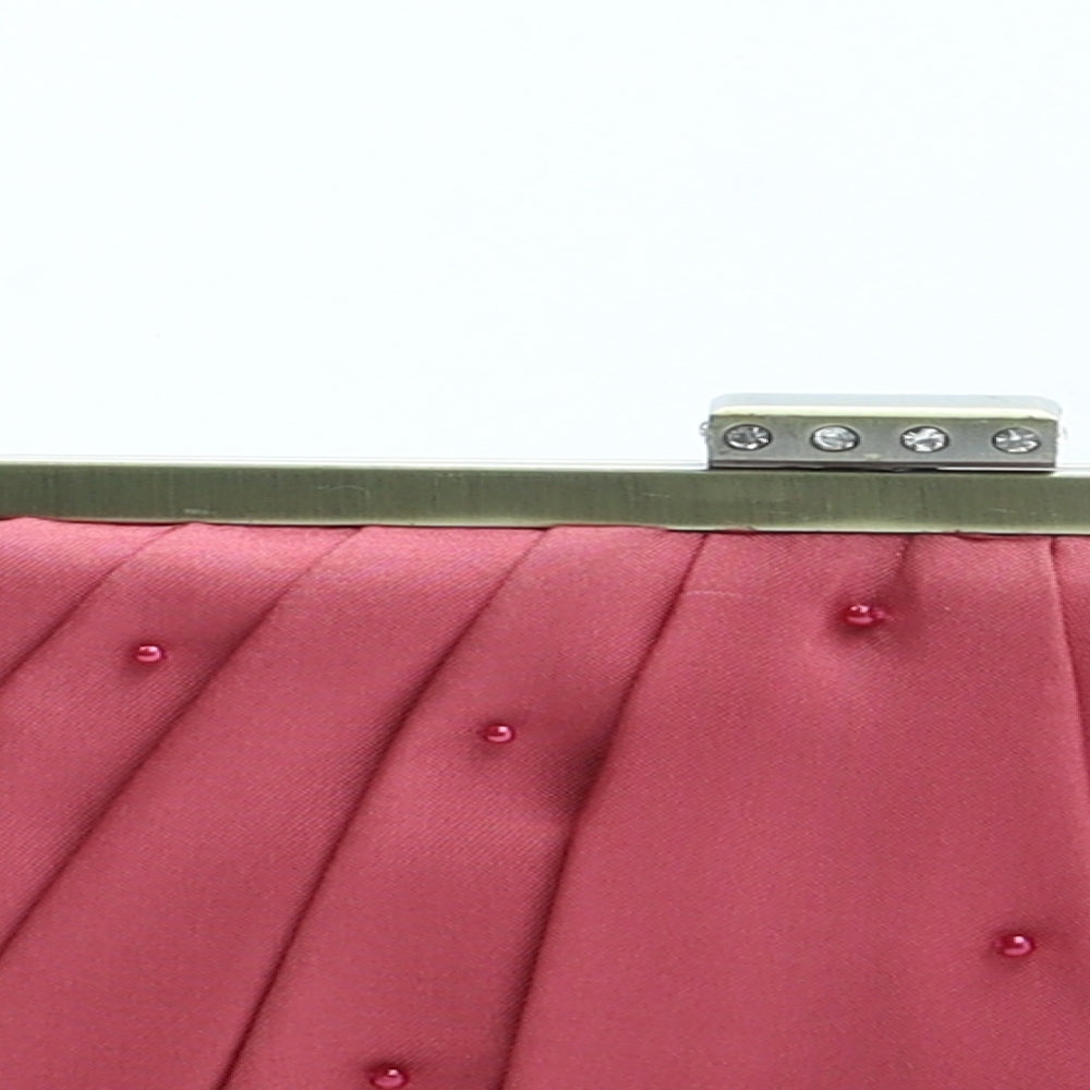 CC Womens Pink Polyester Clutch Size Small