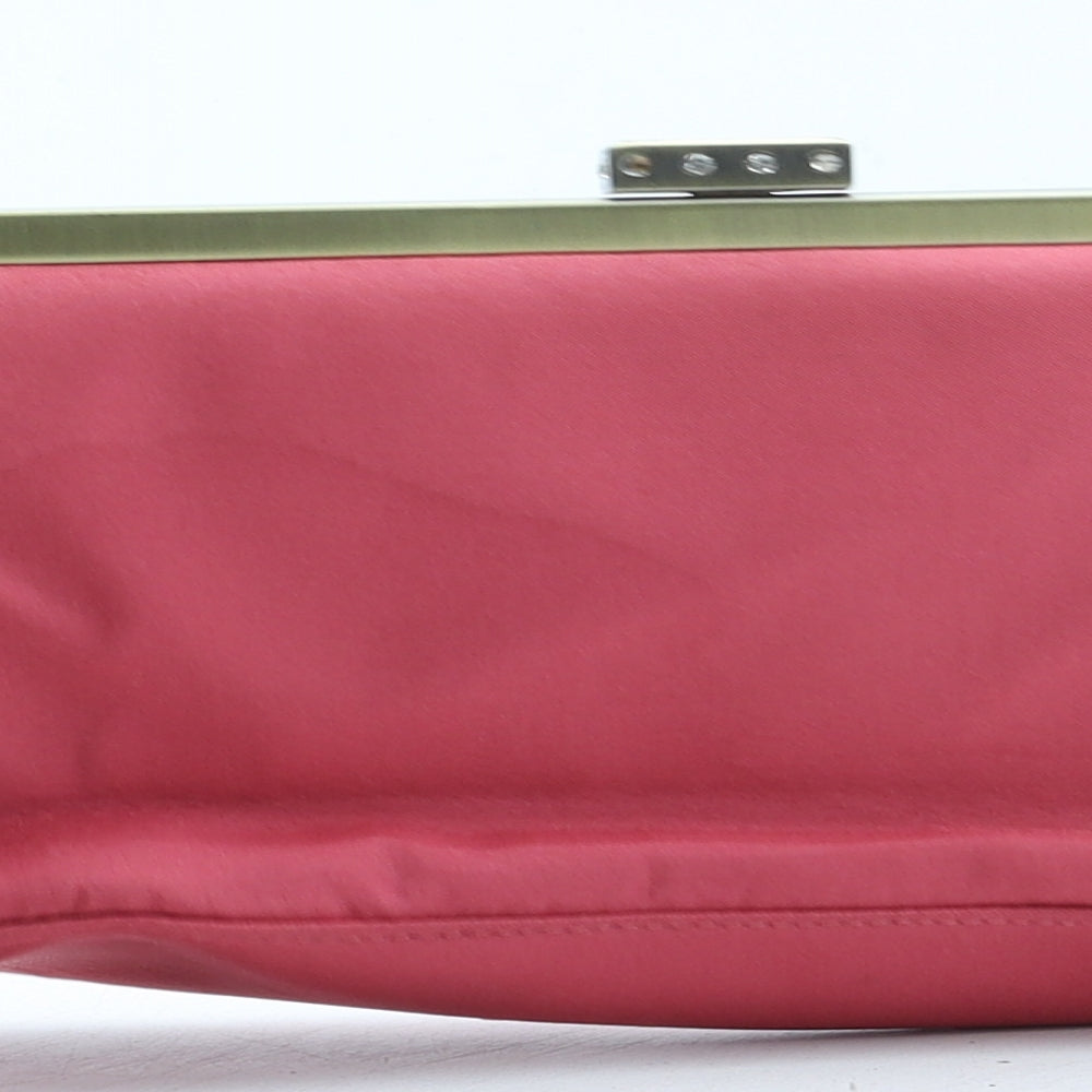 CC Womens Pink Polyester Clutch Size Small