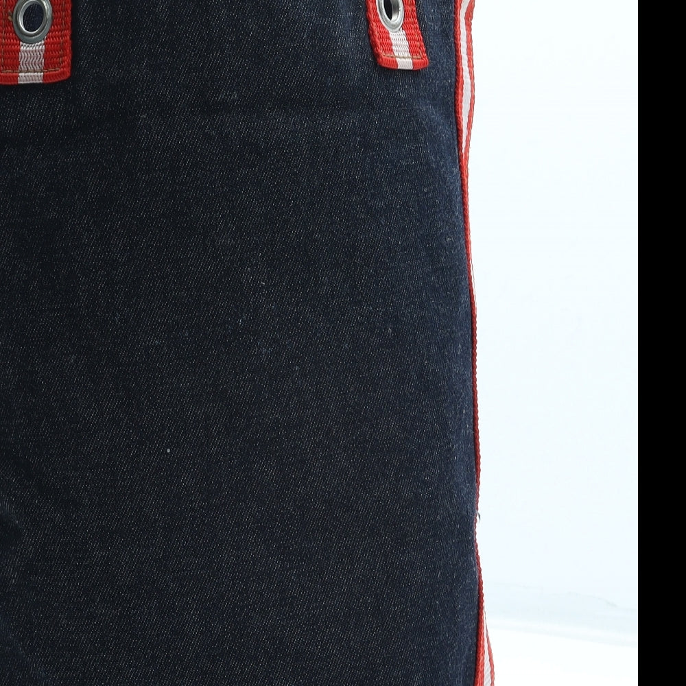 Divided by H&M Womens Blue Cotton Tote Size Medium