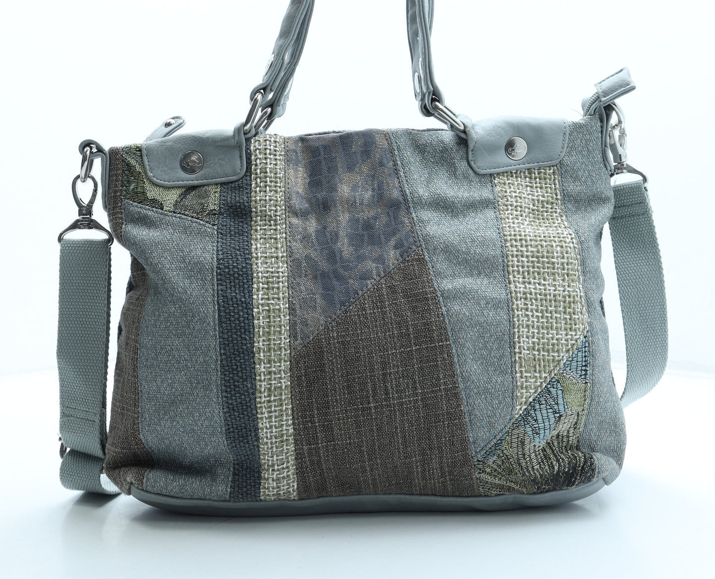 Carpisa Womens Multicoloured Geometric Polyester Hobo Bag Size Medium