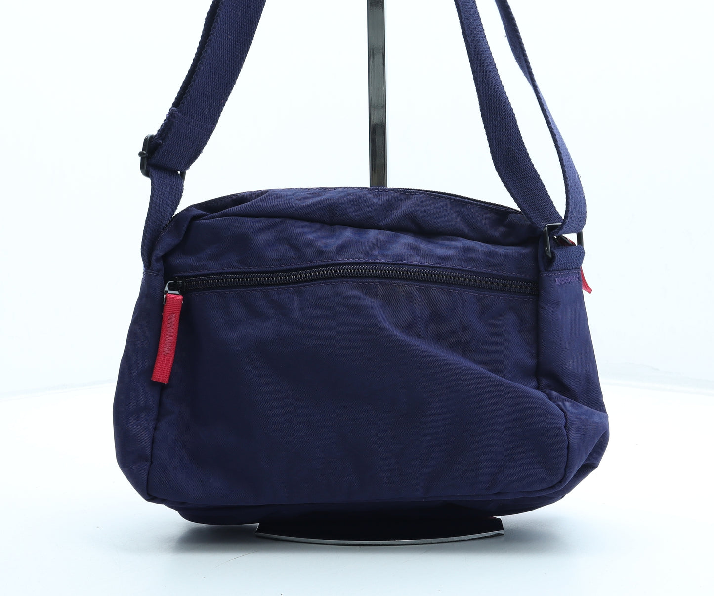 Art Sac Womens Pink Colorblock Polyester Shoulder Bag Size Small