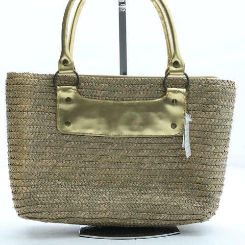 Primark Womens Beige Straw Tote Size Medium