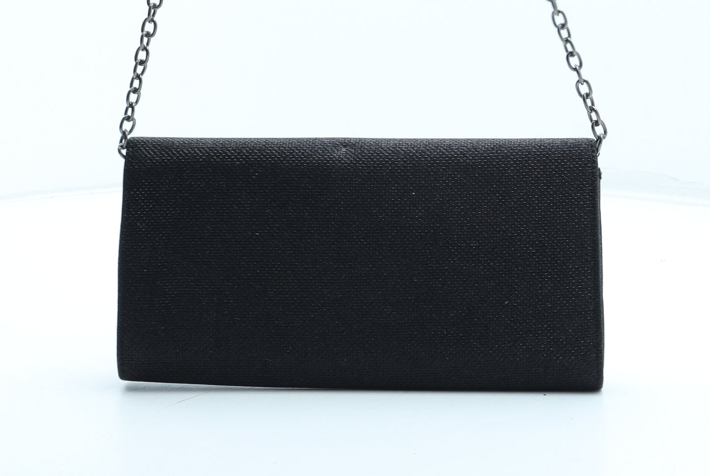 Dorothy Perkins Womens Black Polyester Clutch Size Small