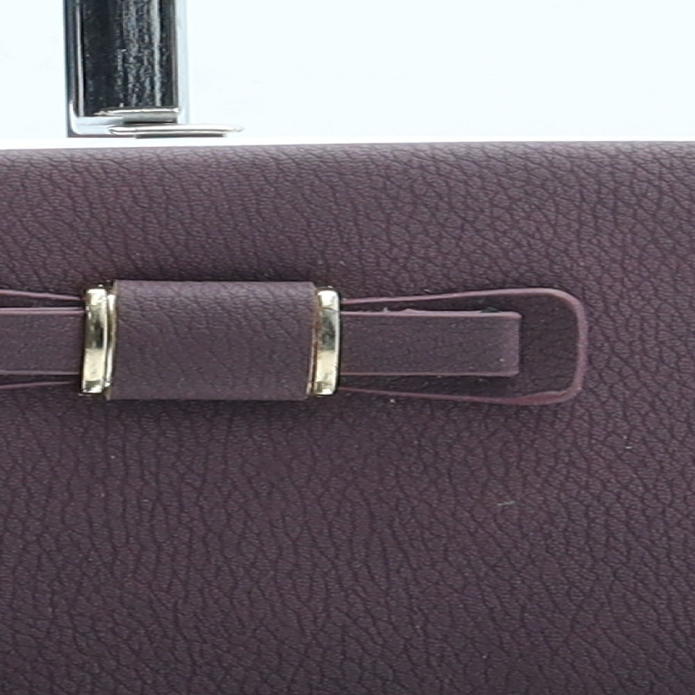 Kelly Belly Womens Purple Polyester Clutch Size Small