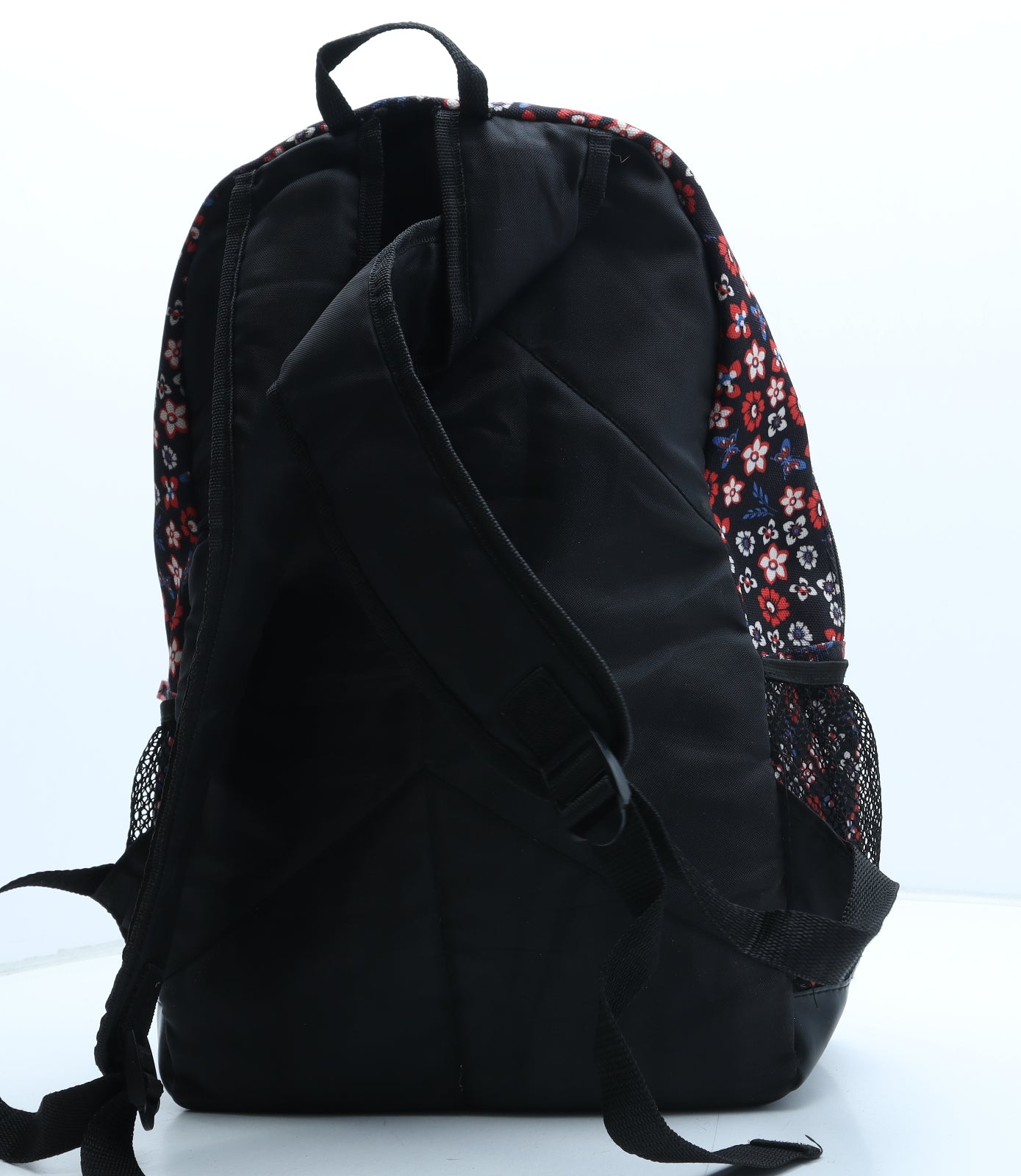 George Womens Multicoloured Floral Polyester Backpack Size Medium