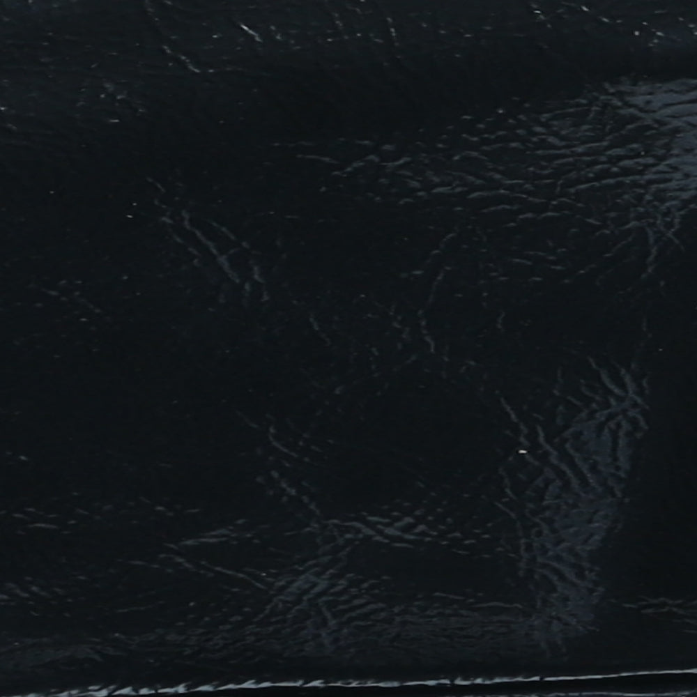 Atmosphere Womens Black Polyurethane Clutch Size Medium