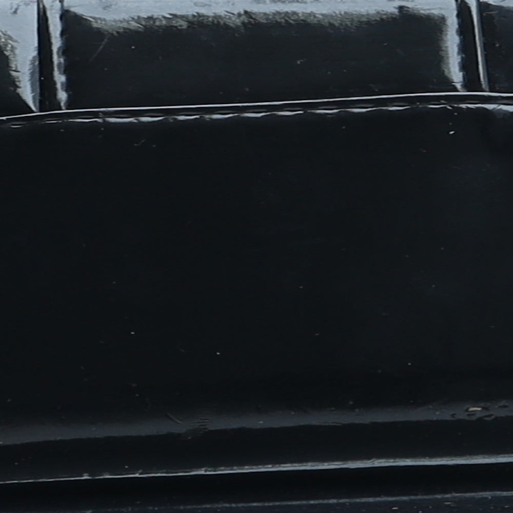Preworn Womens Black Polyurethane Clutch Size Medium