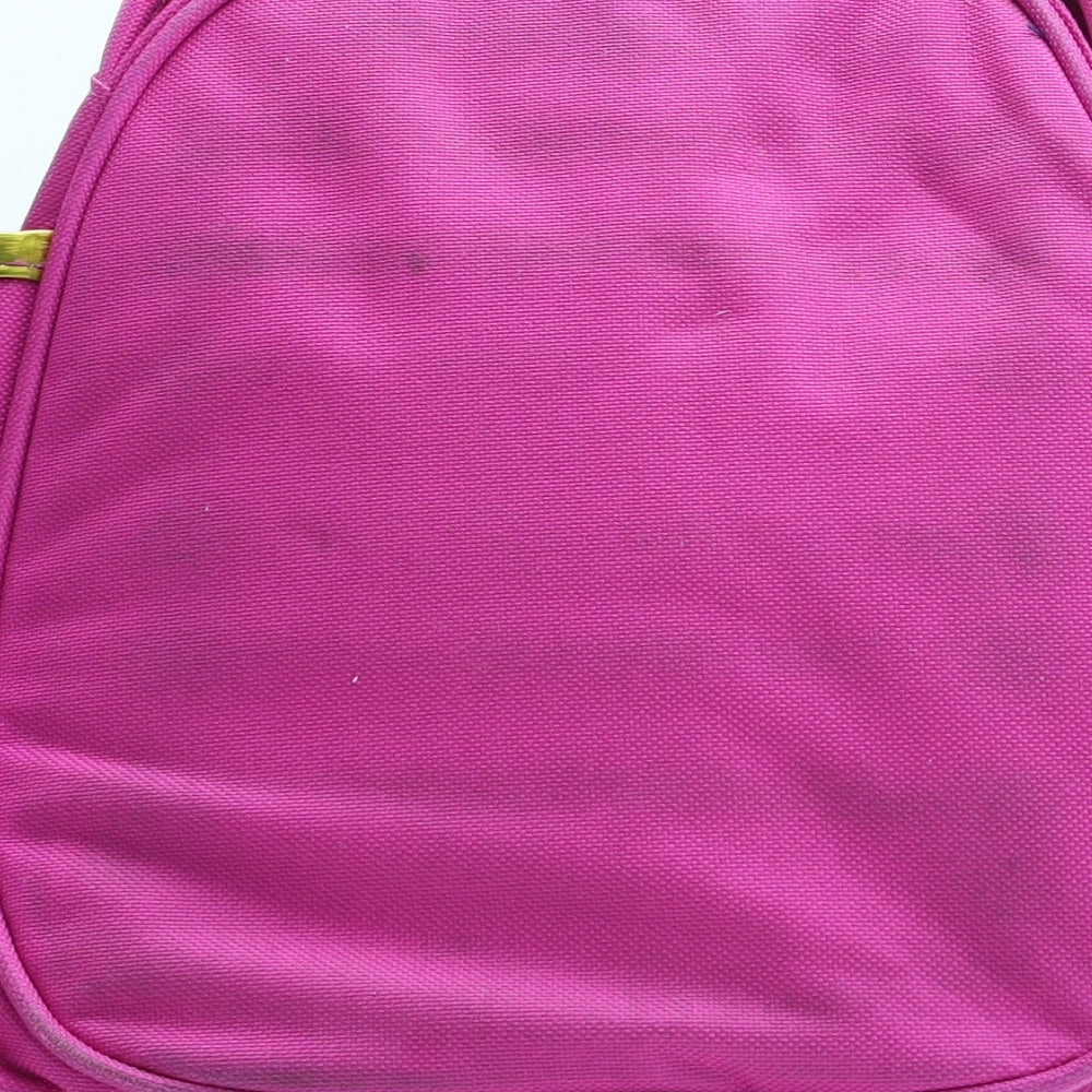 Smash Girls Multicoloured Striped Polyester Backpack Size Small Zip