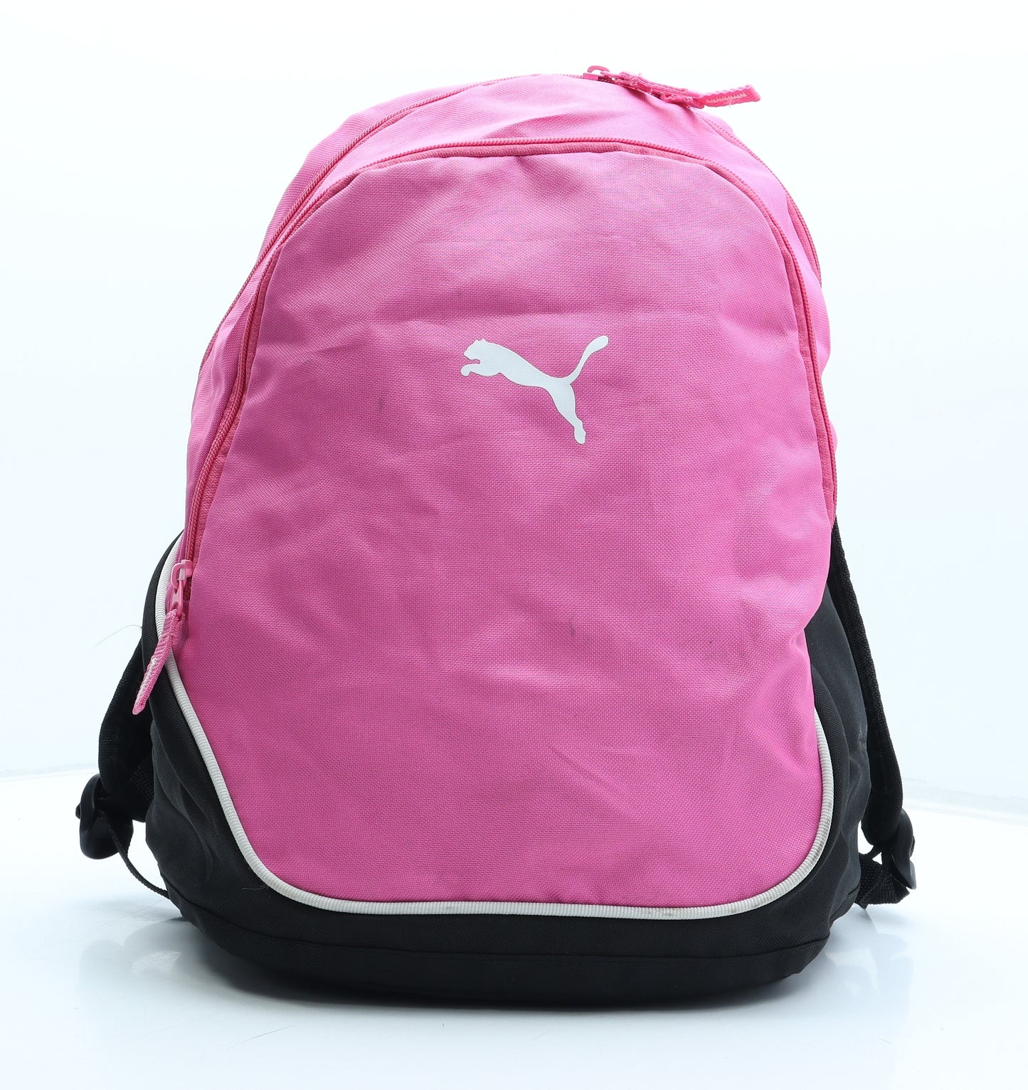PUMA Womens Pink Polyester Backpack Size Large