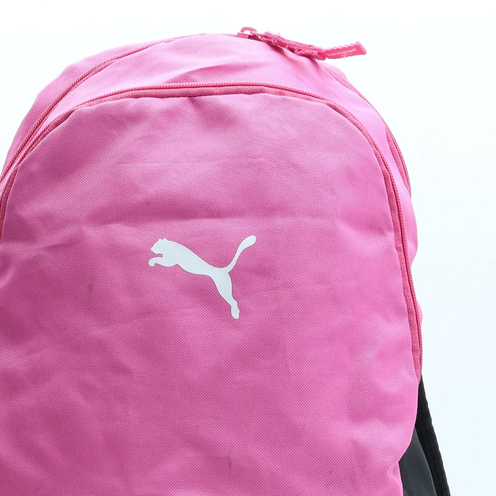 PUMA Womens Pink Polyester Backpack Size Large